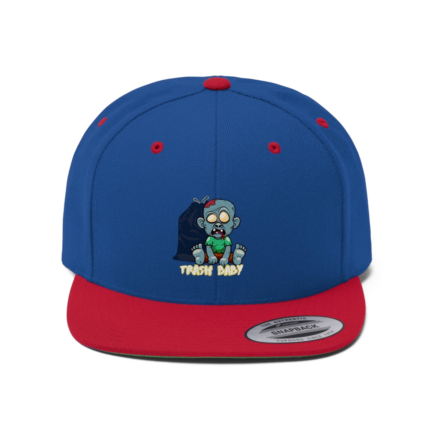 Unisex Flat Bill Hat