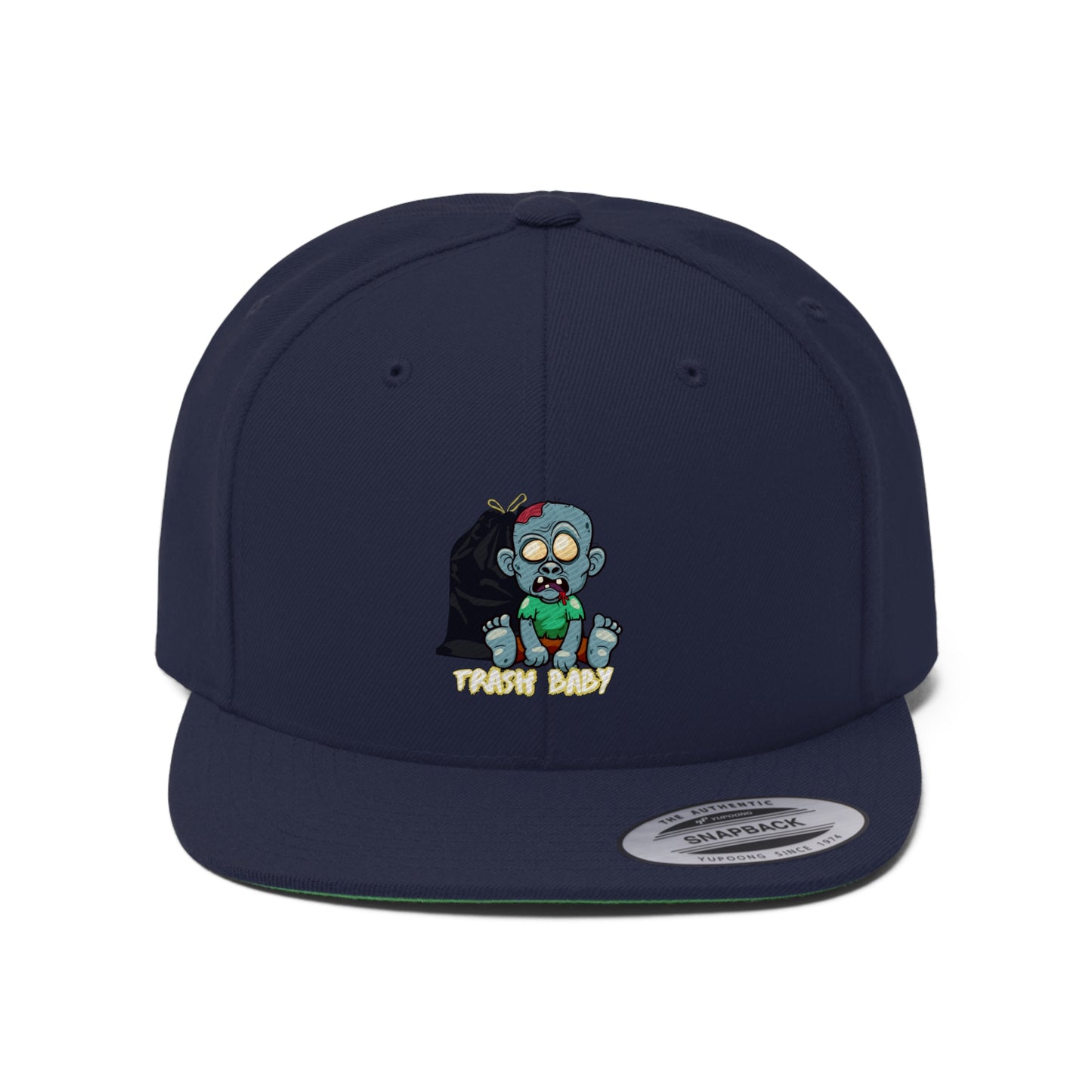 Unisex Flat Bill Hat