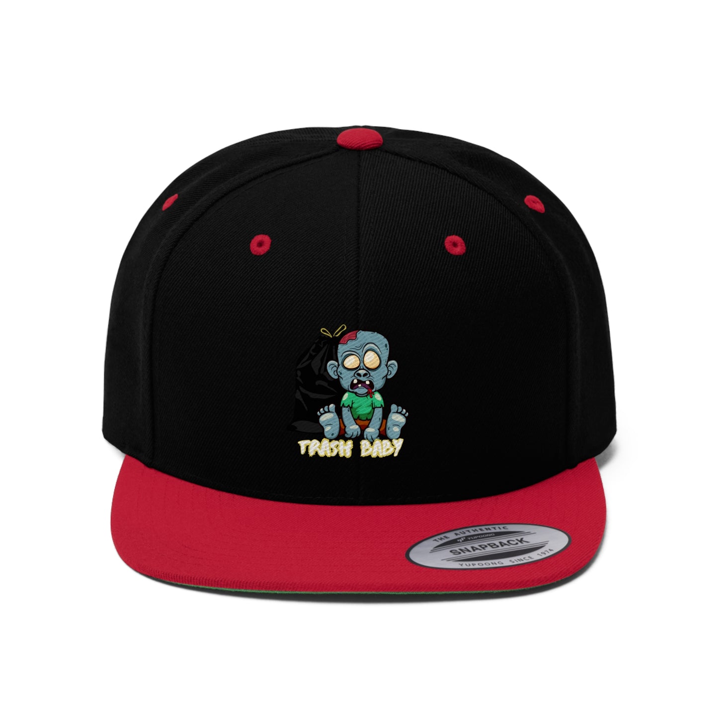 Unisex Flat Bill Hat
