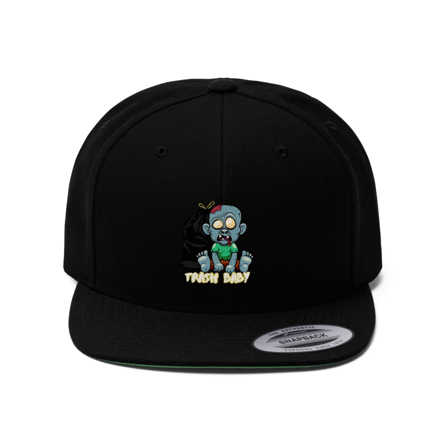 Unisex Flat Bill Hat