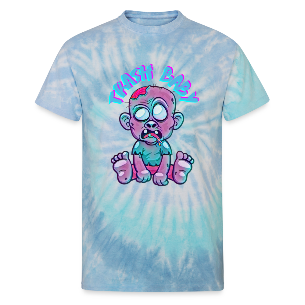 Unisex Tie Dye T-Shirt - blue lagoon