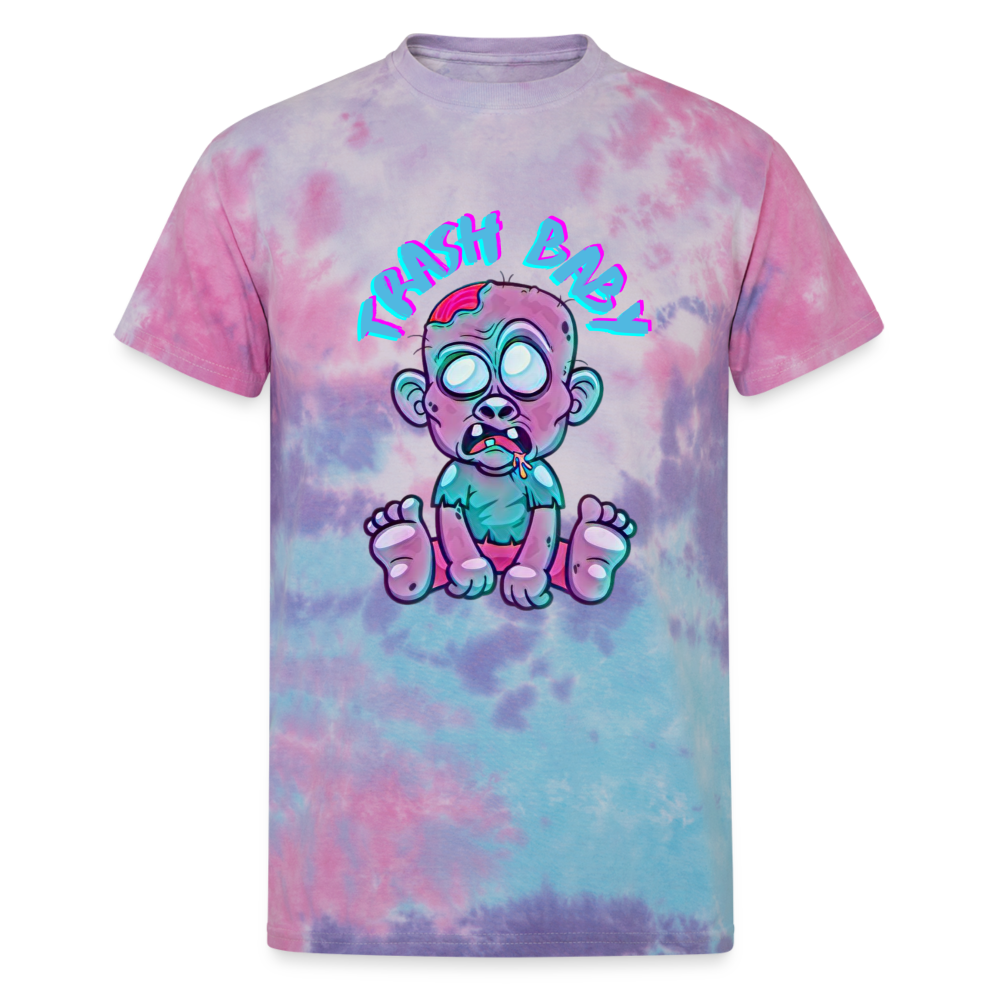 Unisex Tie Dye T-Shirt - cotton candy