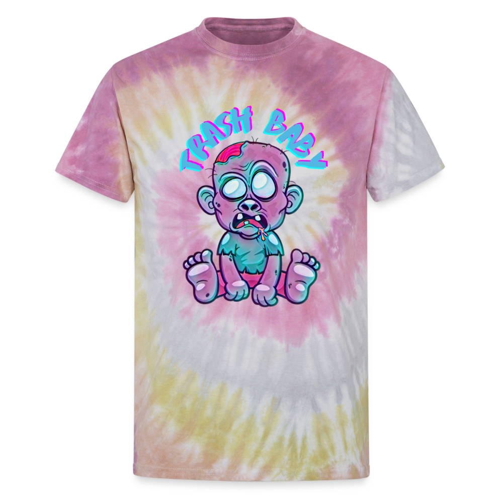Unisex Tie Dye T-Shirt - Desert Rose