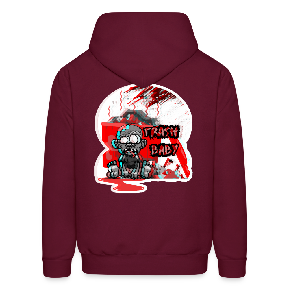 Men's Hoodie - burgundy