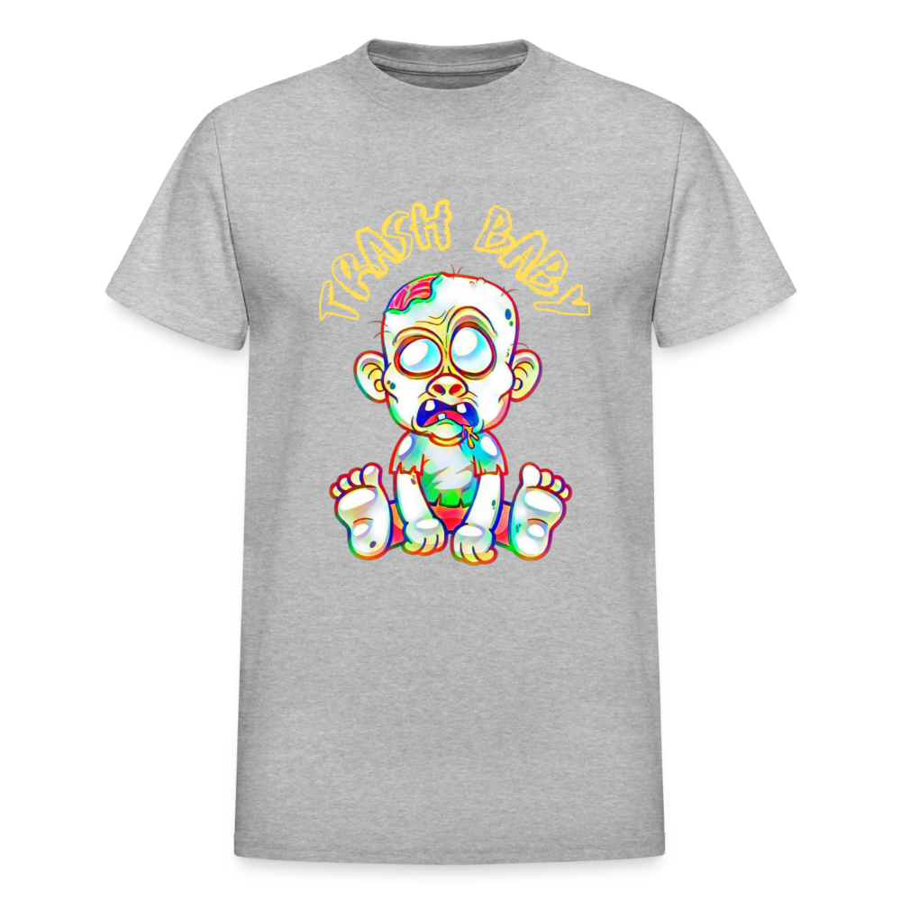 Gildan Ultra Cotton Adult T-Shirt - heather gray