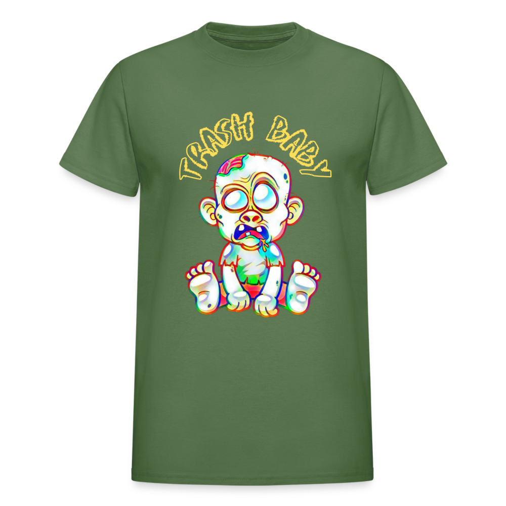Gildan Ultra Cotton Adult T-Shirt - military green